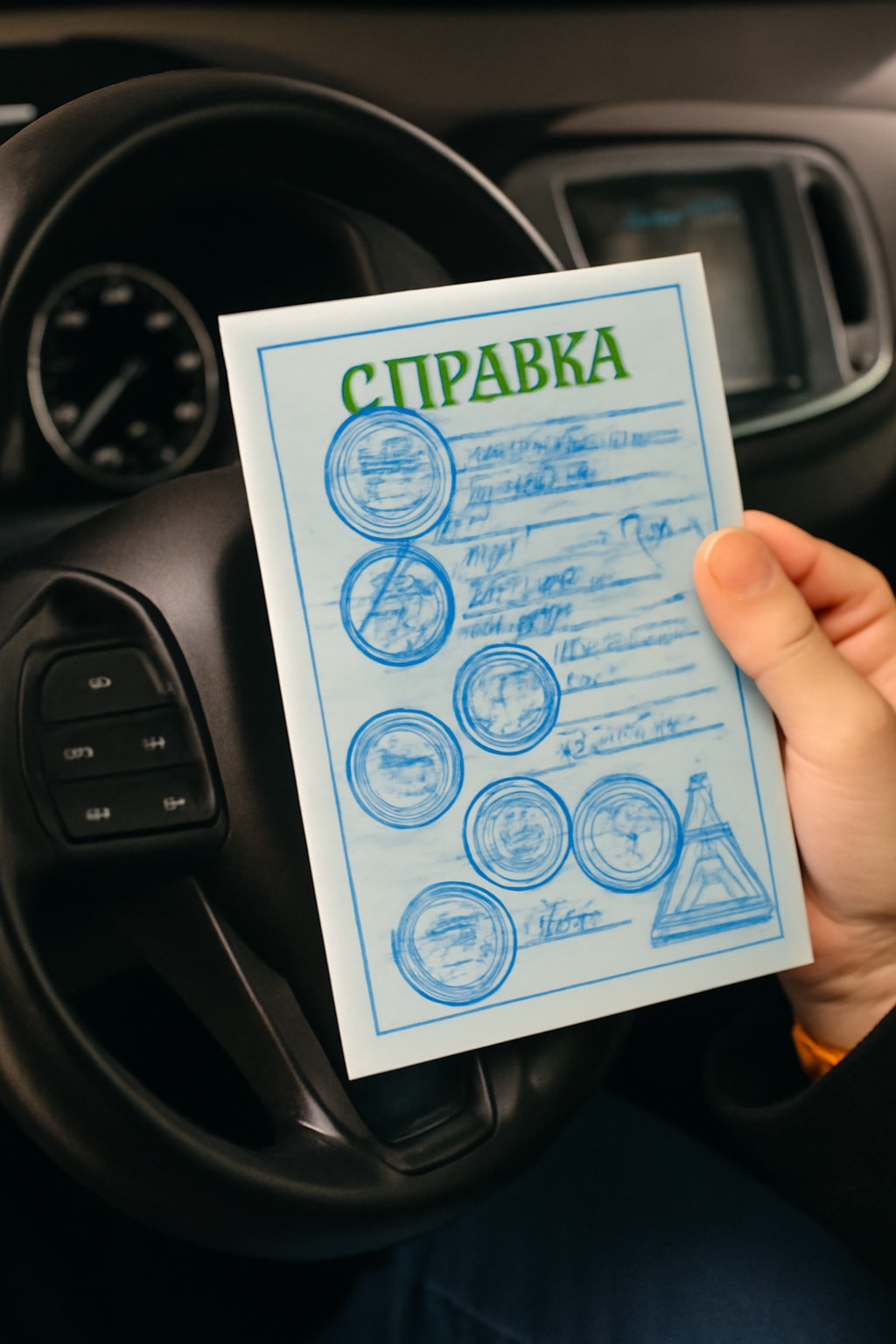 Срок действия справки для ВУ