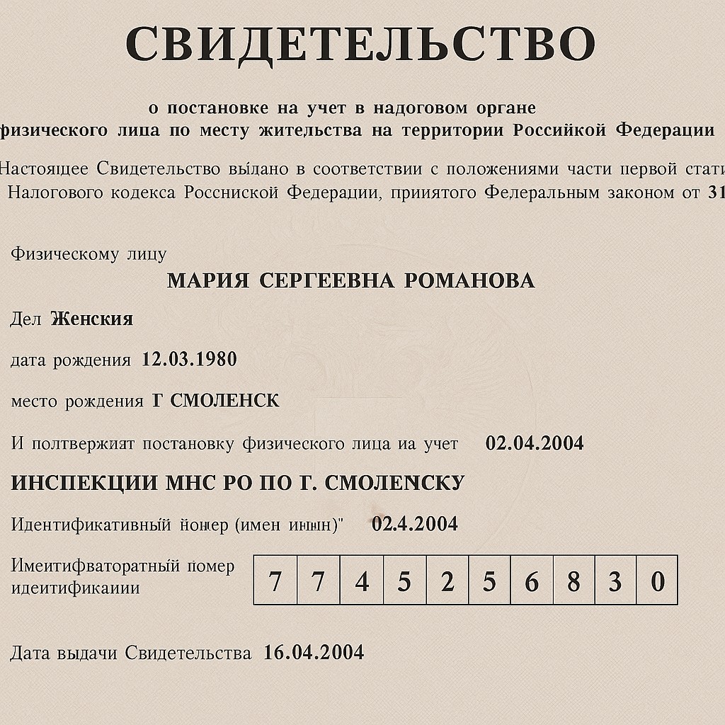 Как проверить человека по ИНН физического лица?