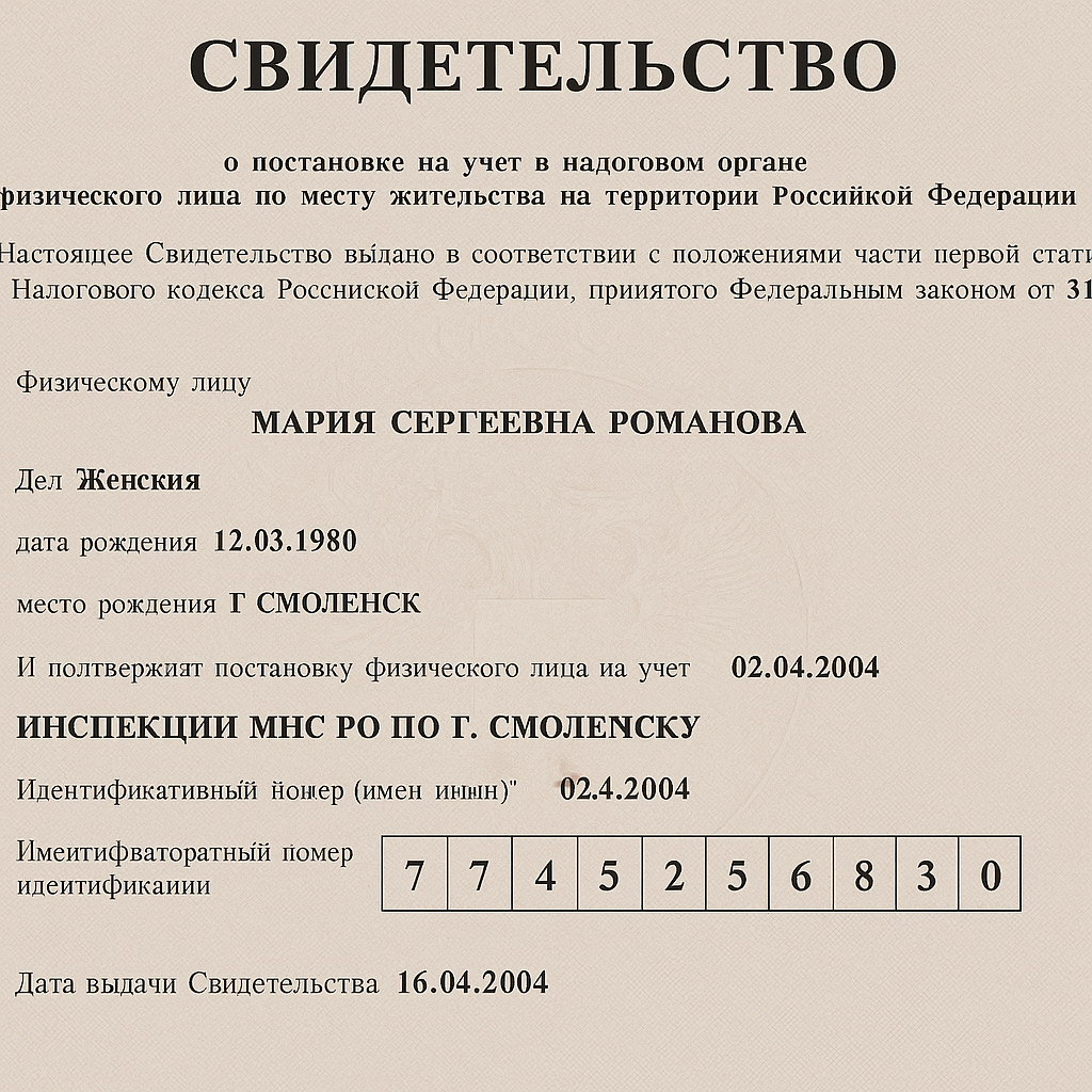 Как проверить человека по ИНН физического лица?