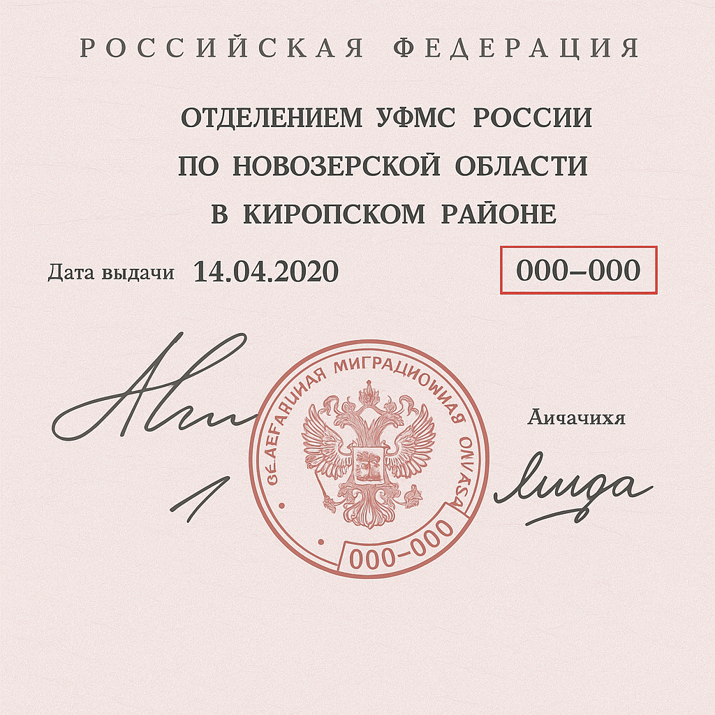 проверка паспорта на действительность